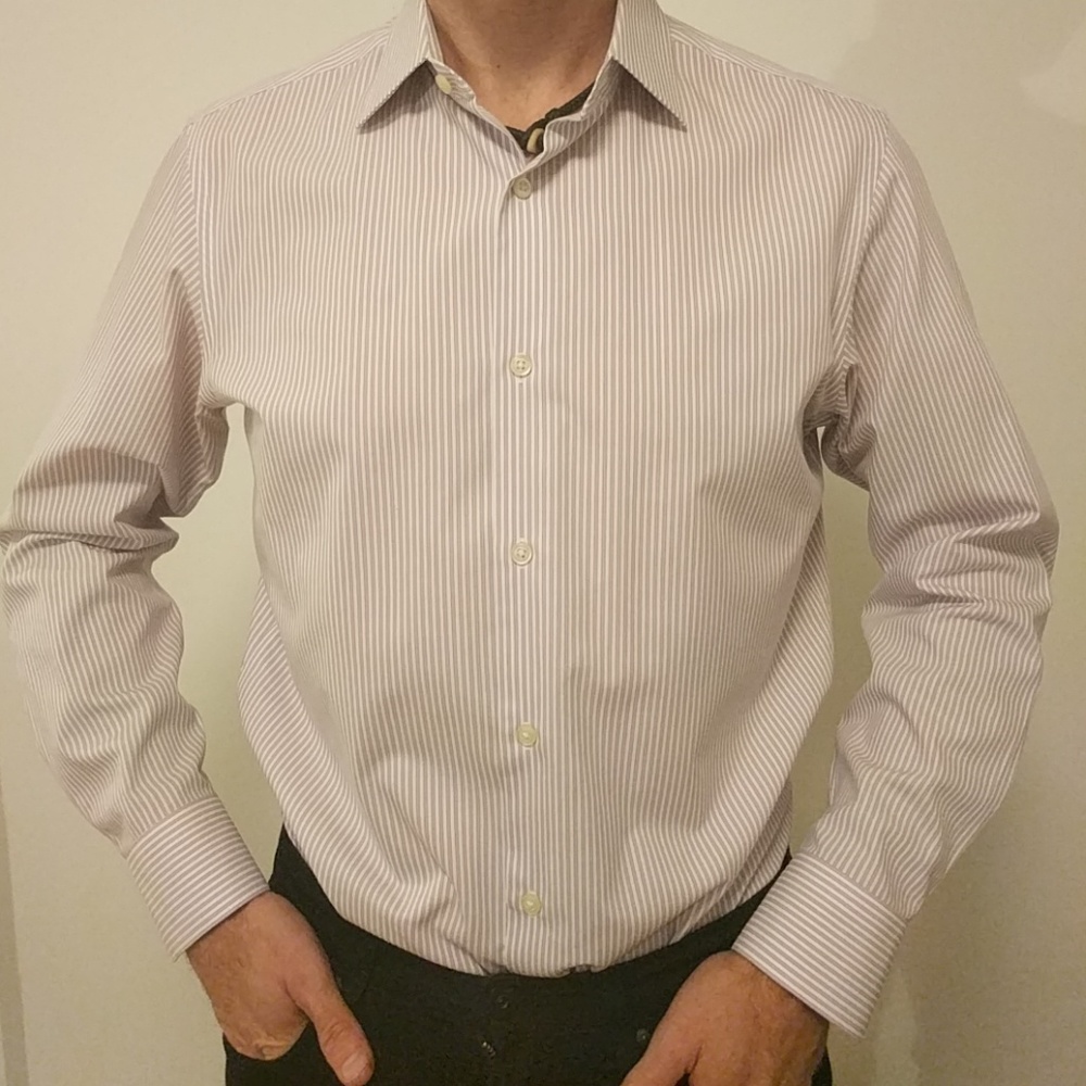 BR non iron slim fit 15 - 15 1/2 dress shirt